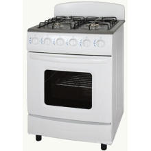 4 Brenner 60 Serie Freistehender Gasherd mit Backofen